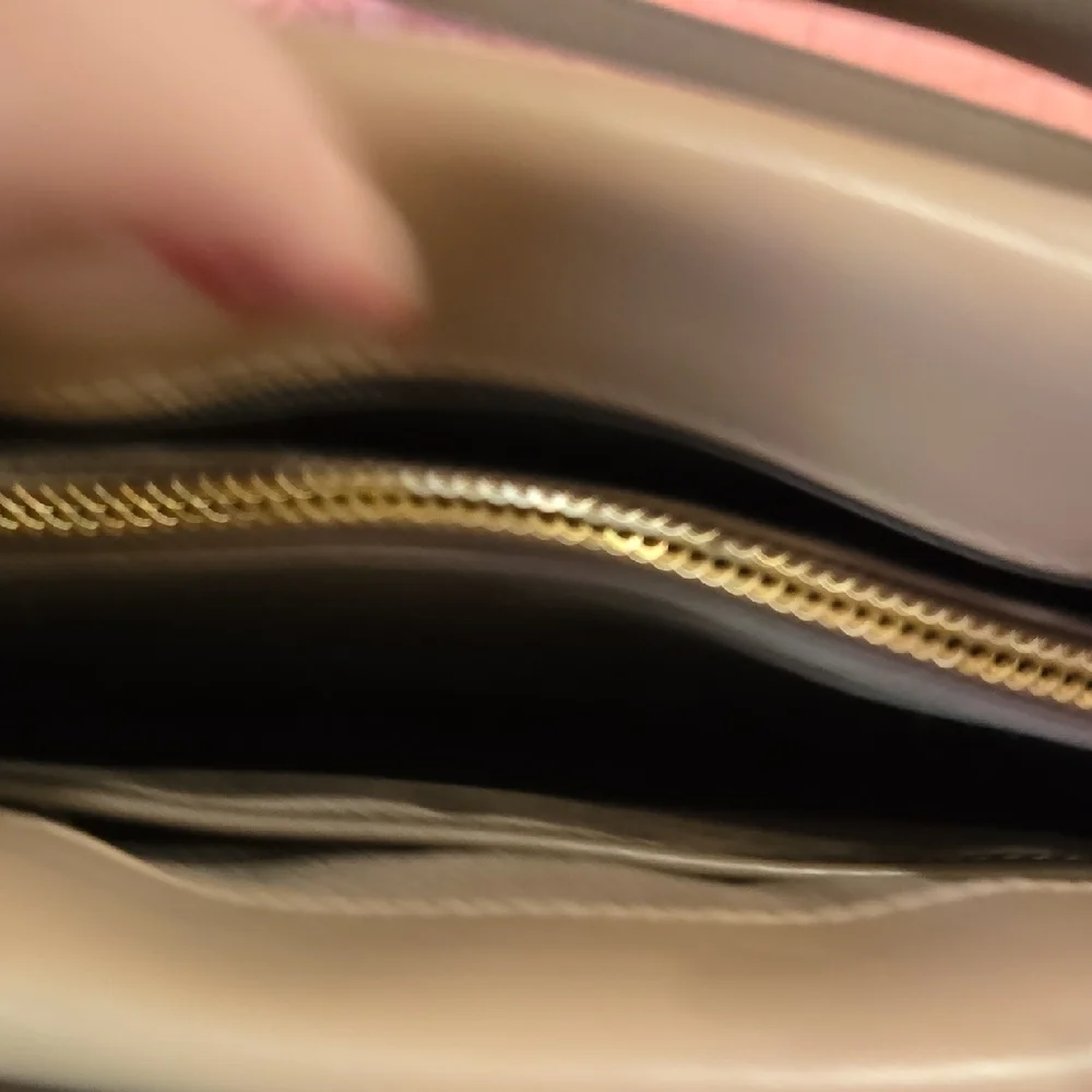 Michael Kors Tan and Gray Satchel